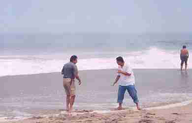 Artes Marciales en la Playa