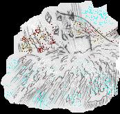 trozo de hielo cayendo en una laguna: origen de los peores huaycos en el Per